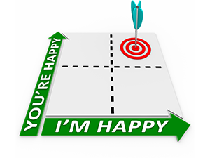 Happiness matrix