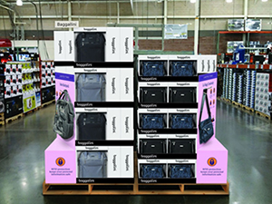 Costco Baggallini display